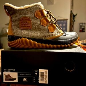 Sorel out and about plus size 7